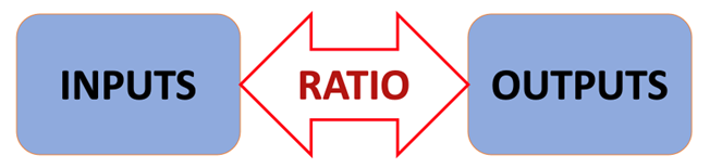 Inputs ratios outputs